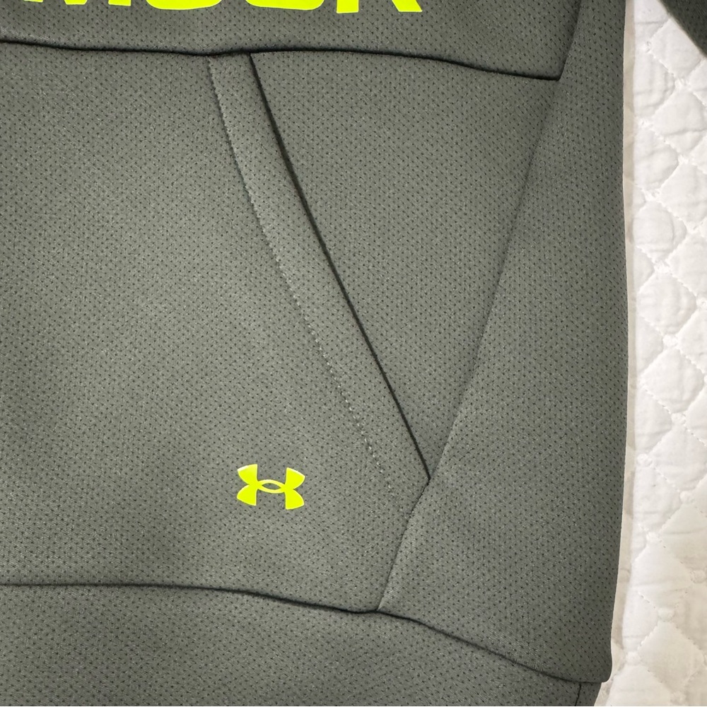 Under Armour - Olive Half-Zip Pullover - Picture 5 of 5